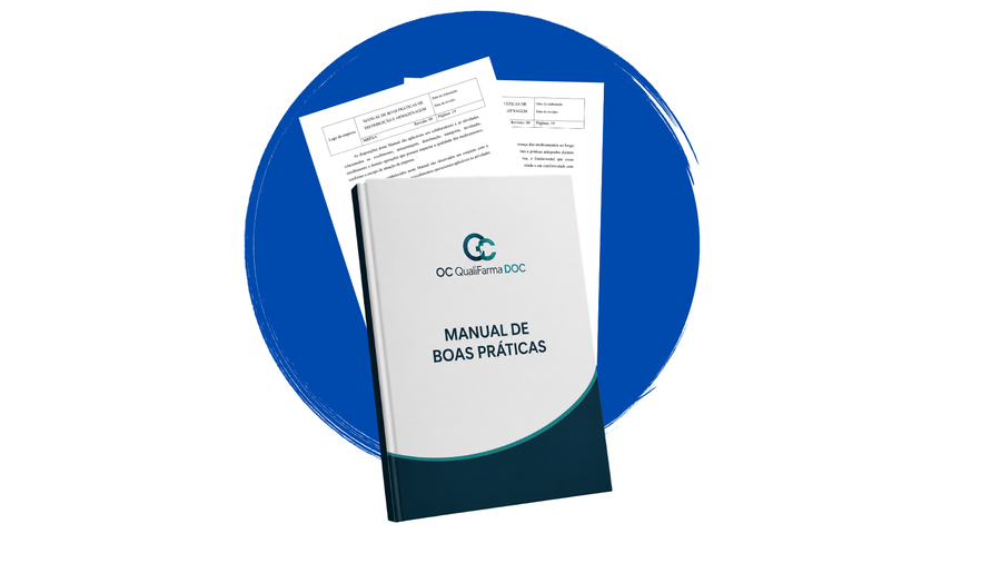 Mockup do Manual de Boas Práticas de Distribuição e Armazenagem
