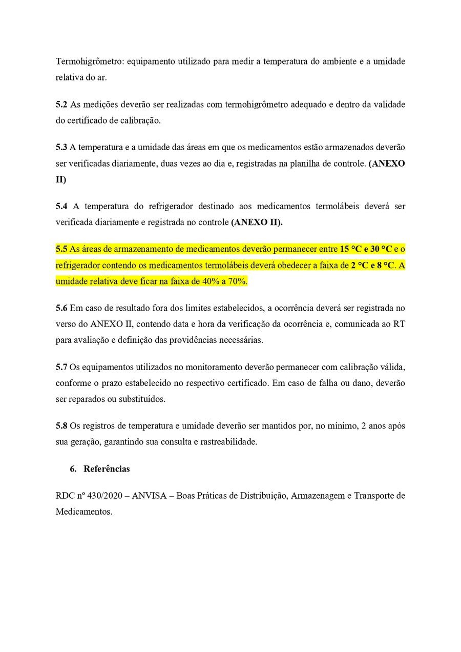 Prévia do POP 16 — Monitoramento de Temperatura e Umidade do Ambiente, página 2